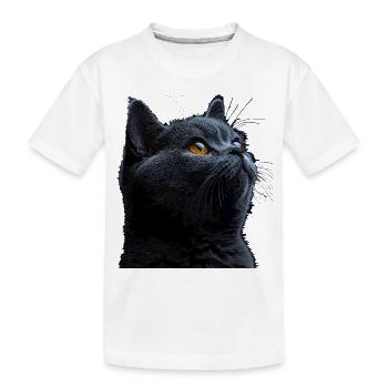 Le charmant British Shorthair - T-shirt bio Premium Enfant - blanc - Devant