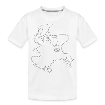 Réprimander - T-shirt bio Premium Enfant - blanc - Devant