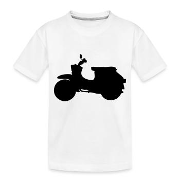 avaler profil - T-shirt bio Premium Enfant - blanc - Devant