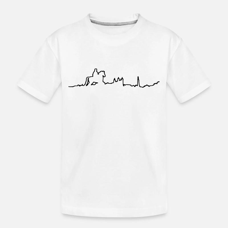 Lyon Horizon - T-shirt bio Premium Enfant - blanc