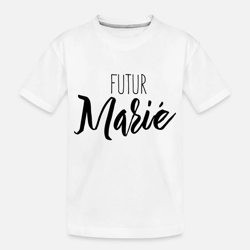 Futur Marié - T-shirt bio Premium Enfant - blanc