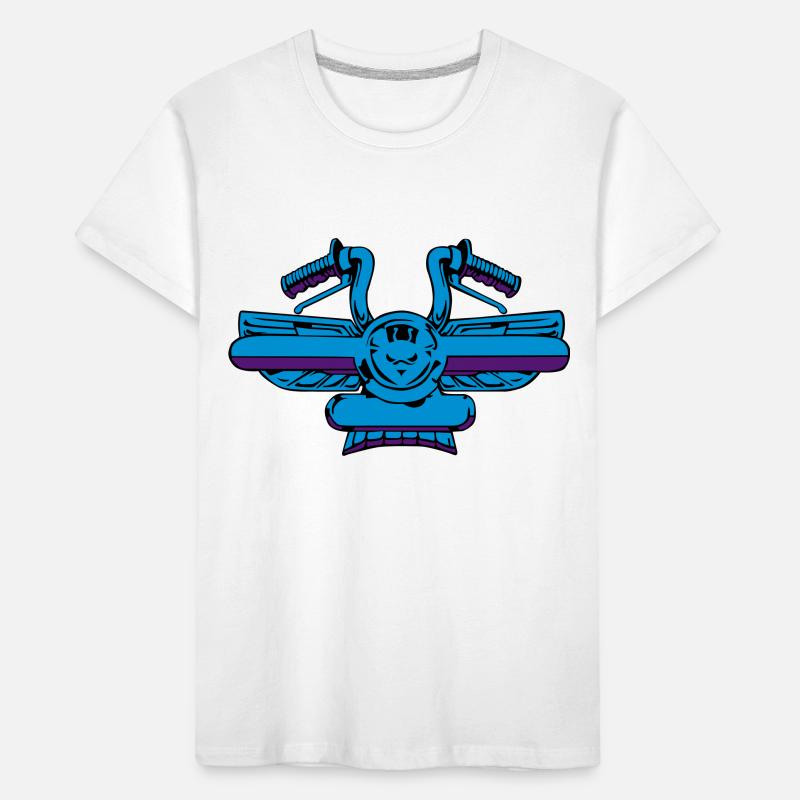 Ein Hintergrund-Controller Kinder Premium Bio T-Shirt