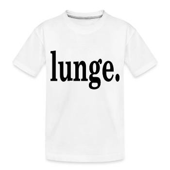 lung. - Kids' Premium Organic T-Shirt - white - Front