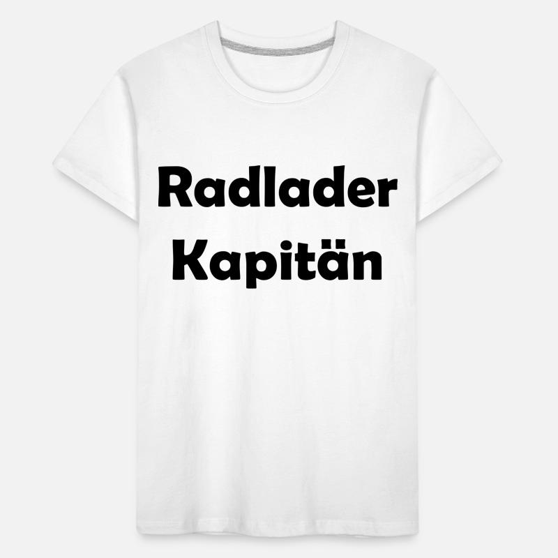 Capitaine de chargeuse sur pneus T-shirt bio Premium Enfant