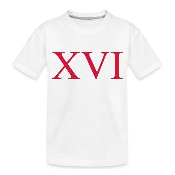16 - T-shirt bio Premium Enfant - blanc - Devant