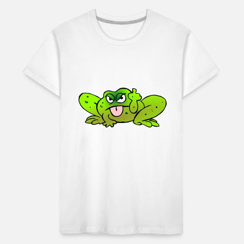 Toad pulls the tongue Kids' Premium Organic T-Shirt