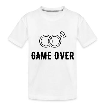 Game over evg - T-shirt bio Premium Enfant - blanc - Devant