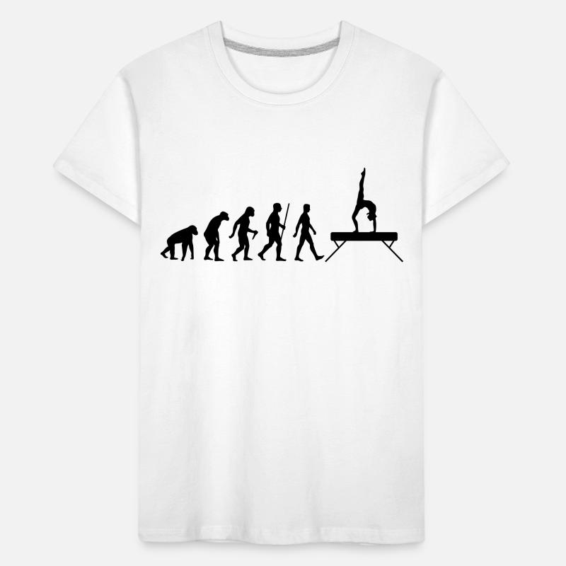 Evolution Schwebebalken Kinder Premium Bio T-Shirt