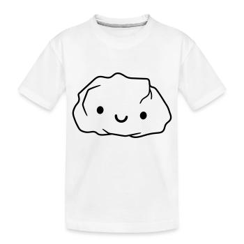 pierre de roche - T-shirt bio Premium Enfant - blanc - Devant
