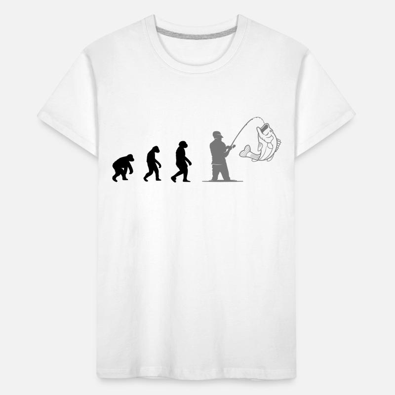 Evolution Pêche T-shirt bio Premium Enfant