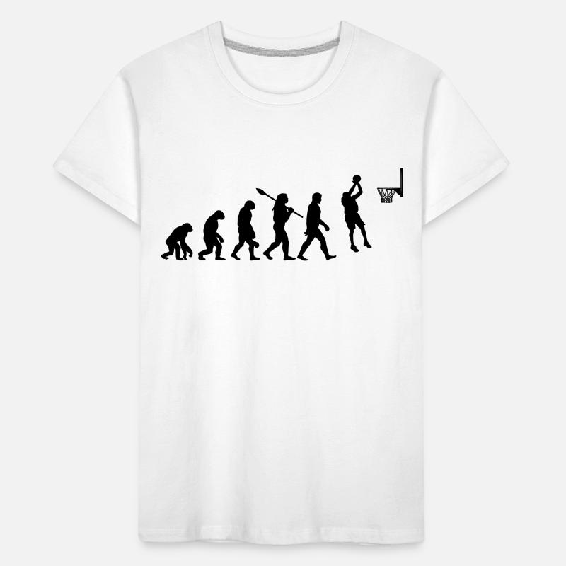 Basket évolution T-shirt bio Premium Enfant