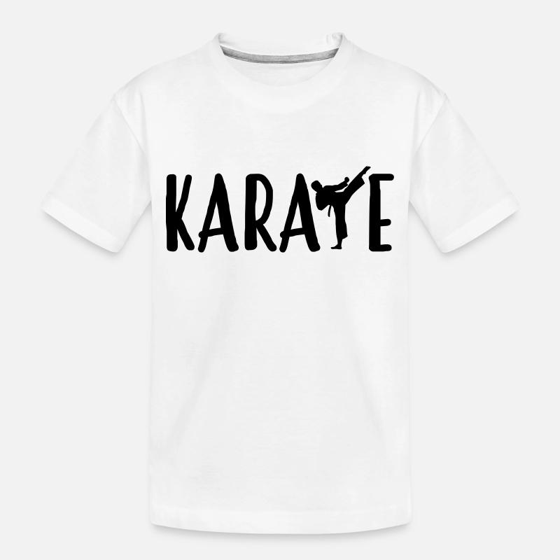 Karate - Karateka - T-shirt bio Premium Enfant - blanc