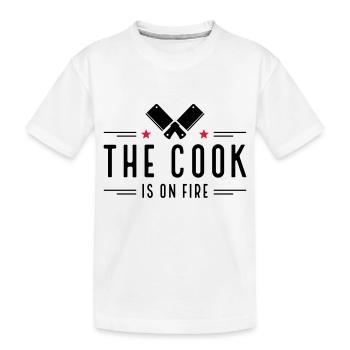 Cuire - T-shirt bio Premium Enfant - blanc - Devant