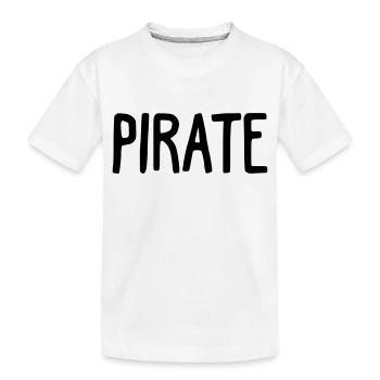 PIRATE - T-shirt bio Premium Enfant - blanc - Devant