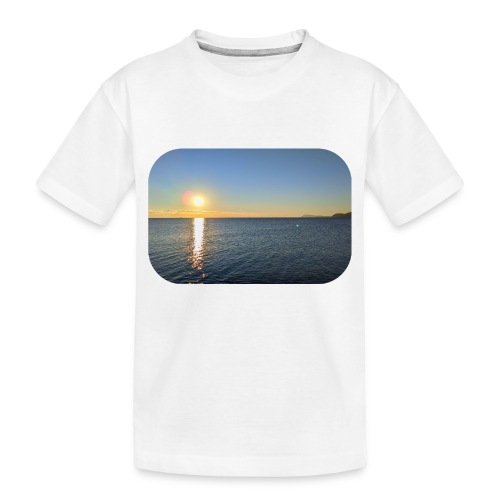 Depuis la plage de l'Almanarre, l'horizon - T-shirt bio Premium Enfant