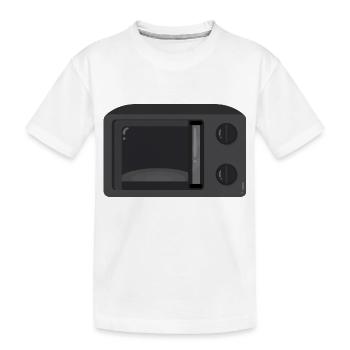 Micro-ondes - T-shirt bio Premium Enfant - blanc - Devant