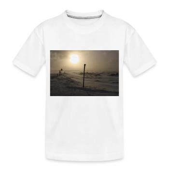 Seul en Islande - T-shirt bio Premium Enfant - blanc - Devant