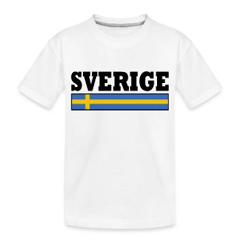 Suède - T-shirt bio Premium Enfant - blanc - Devant