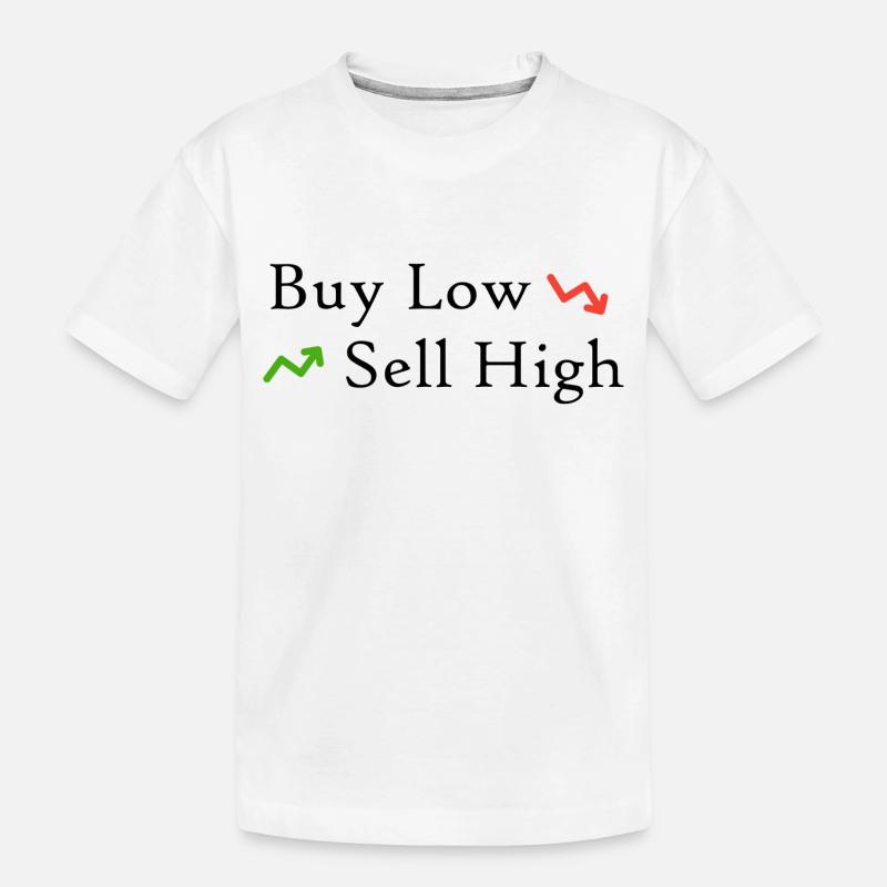 Acheter bas, vendre haut - T-shirt bio Premium Enfant - blanc