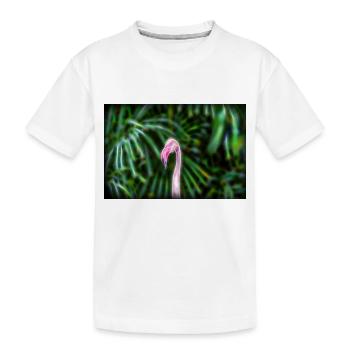 Fractalius Flamingo - T-shirt bio Premium Enfant - blanc - Devant