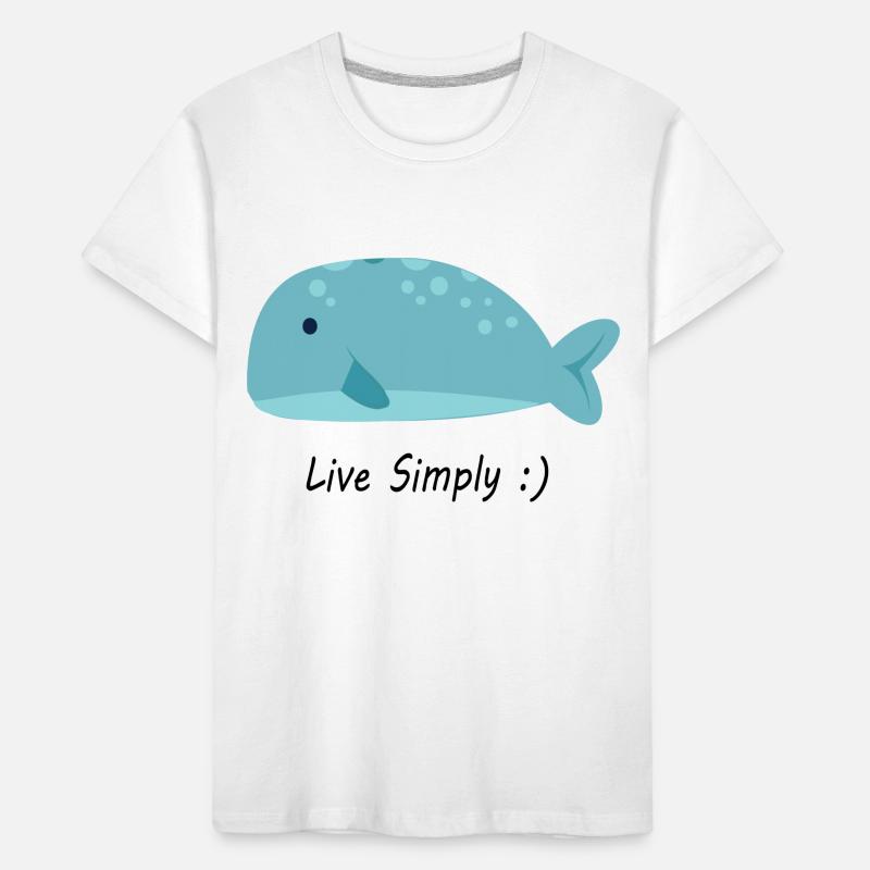 Vivez simplement T-shirt bio Premium Enfant