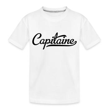 Capitaine - T-shirt bio Premium Enfant - blanc - Devant