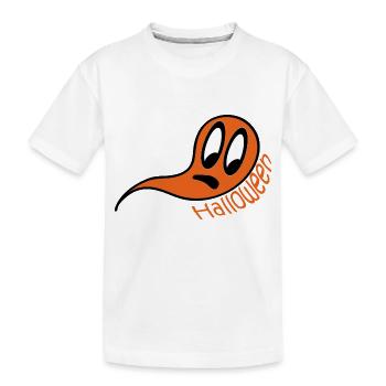 Spirit for Halloween - Kids' Premium Organic T-Shirt - white - Front