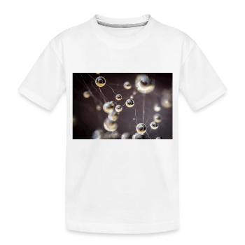 gouttelettes - T-shirt bio Premium Enfant - blanc - Devant
