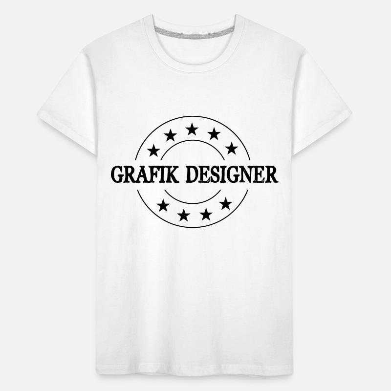 Grafik Designer Beruf Kinder Premium Bio T-Shirt