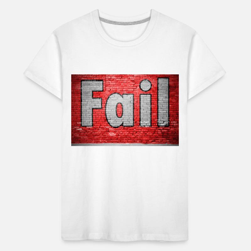 Graffiti de mur de briques Fail T-shirt bio Premium Enfant