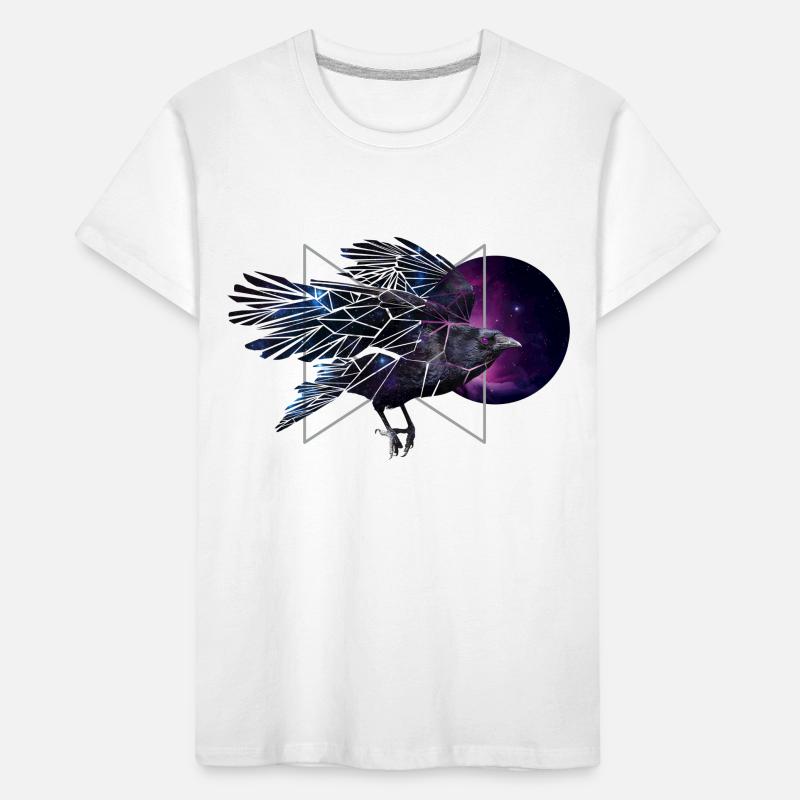 Corbeau de l’espace T-shirt bio Premium Enfant