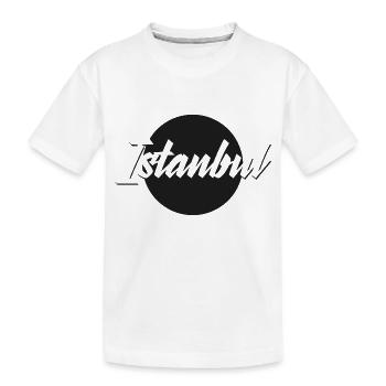 Istanbul - Kinder Premium Bio T-Shirt - Weiß - Vorne