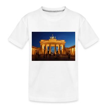 Brandenburger Tor - Kinder Premium Bio T-Shirt - Weiß - Vorne