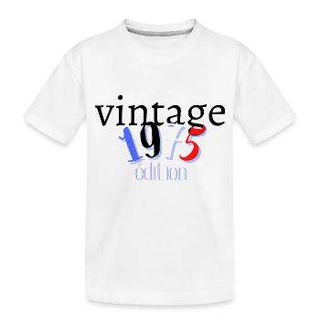 vintage - T-shirt bio Premium Enfant - blanc - Devant