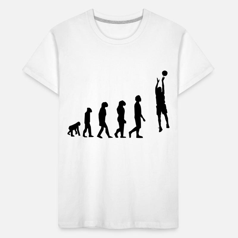 basket évolution T-shirt bio Premium Enfant