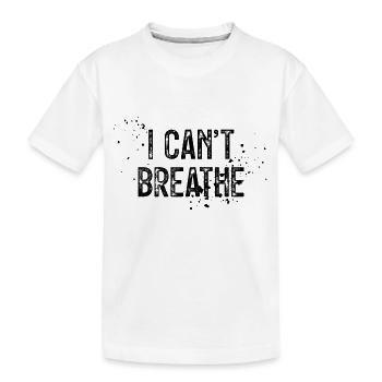 Black Lives Matter - Kinder Premium Bio T-Shirt - Weiß - Vorne