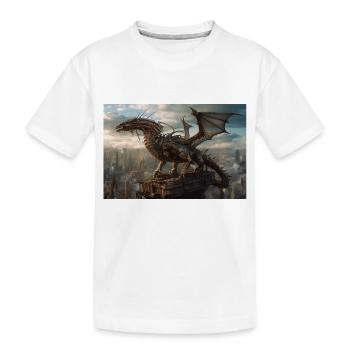 Dragon 1 - T-shirt bio Premium Enfant - blanc - Devant