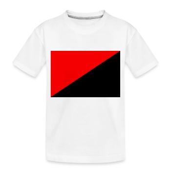 Anarchy - Kids' Premium Organic T-Shirt - white - Front