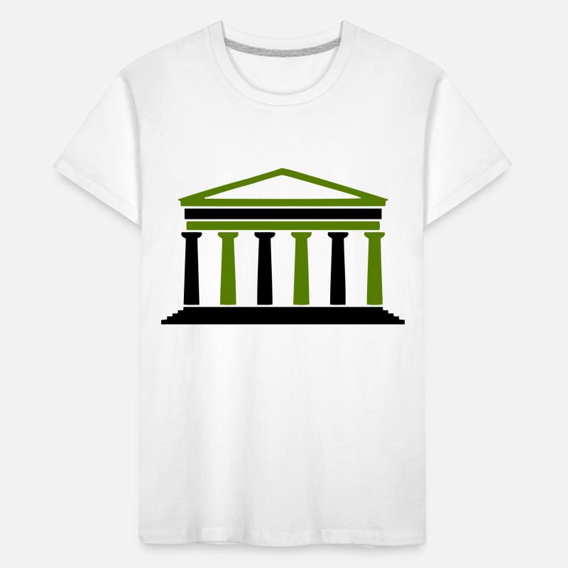 Bâtiment d’Athènes T-shirt bio Premium Enfant