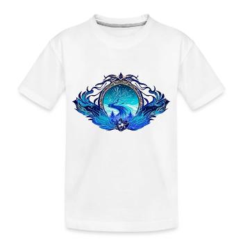 Froid hivernal - T-shirt bio Premium Enfant - blanc - Devant