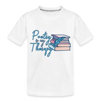 Poète Poésie Poète Poésie I Don - T-shirt bio Premium Enfant - blanc - Devant