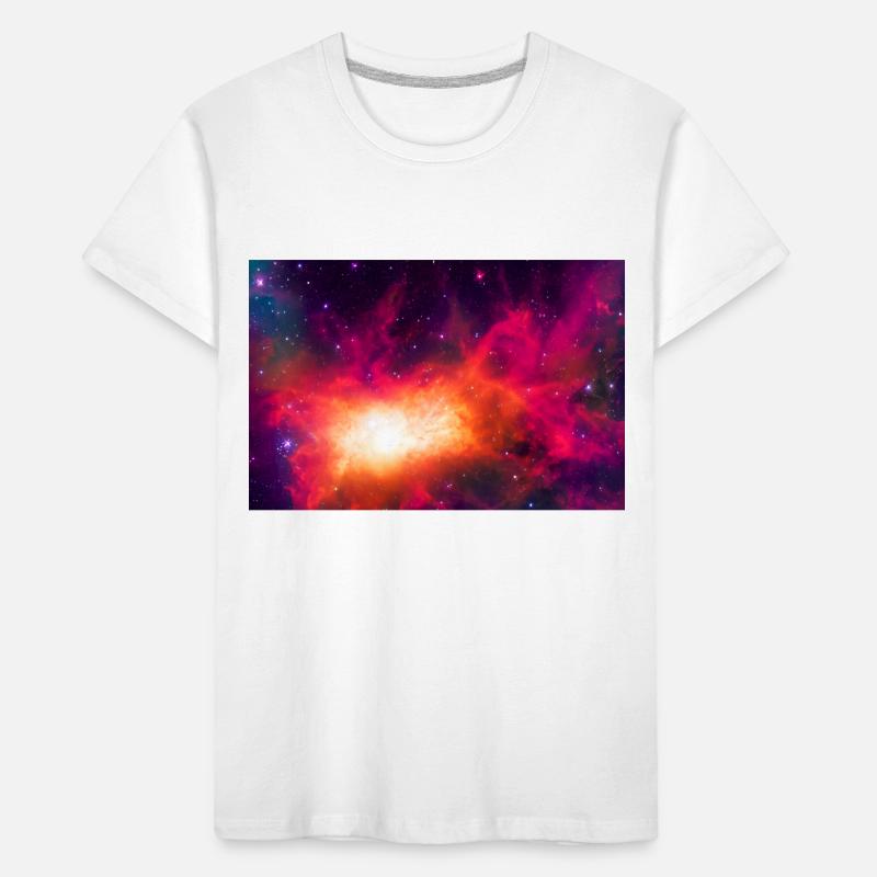 Nébuleuse cosmique dans l’espace 1 T-shirt bio Premium Enfant