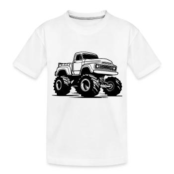 Monster Truck Monster Truck Lover Fan - T-shirt bio Premium Enfant - blanc - Devant