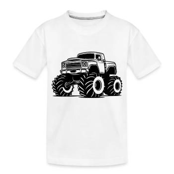 Monster Truck Monster Truck Lover Fan - T-shirt bio Premium Enfant - blanc - Devant