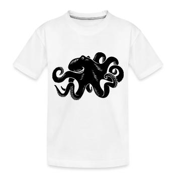 Meerestiere - Kinder Premium Bio T-Shirt - Weiß - Vorne