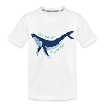 Meerestiere - Kinder Premium Bio T-Shirt - Weiß - Vorne