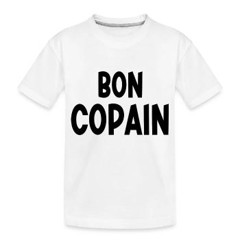 bon copain - T-shirt bio Premium Enfant - blanc - Devant