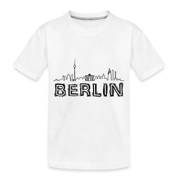 BERLIN 2023 Germany Capital - Kids' Premium Organic T-Shirt - white - Front