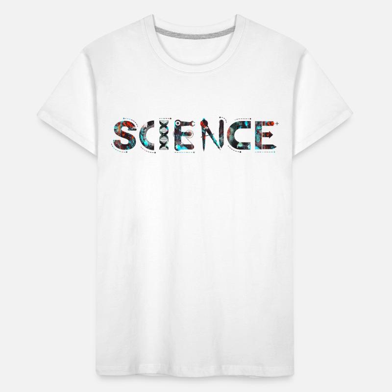 Science Science Scientist Physics Lab DNA Kids' Premium Organic T-Shirt