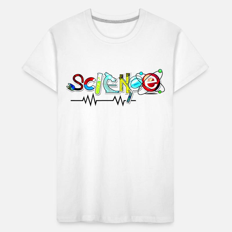 Science Science Scientist Physics Lab DNA Kids' Premium Organic T-Shirt